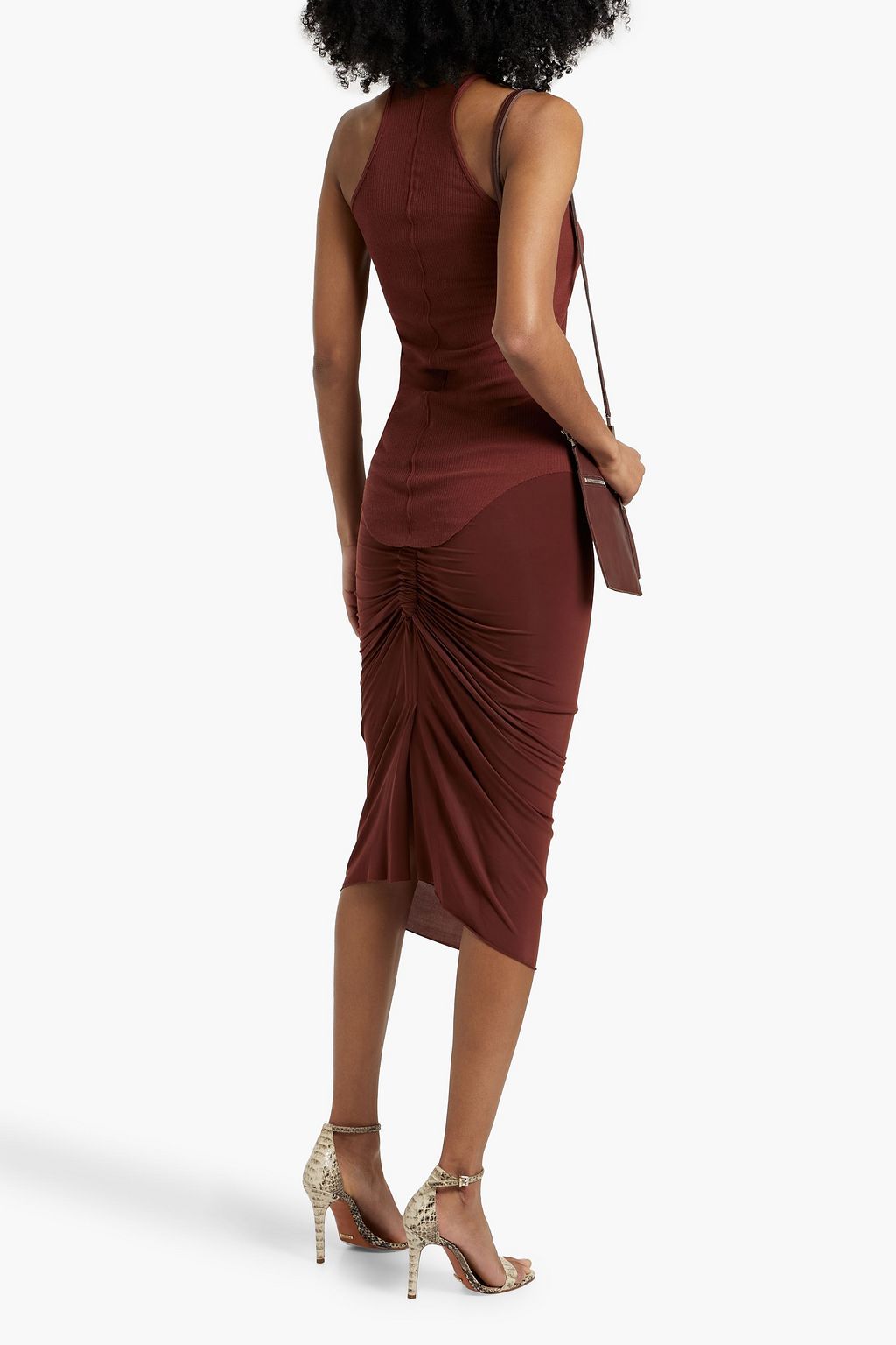RICK OWENS Ribbed jersey tank
