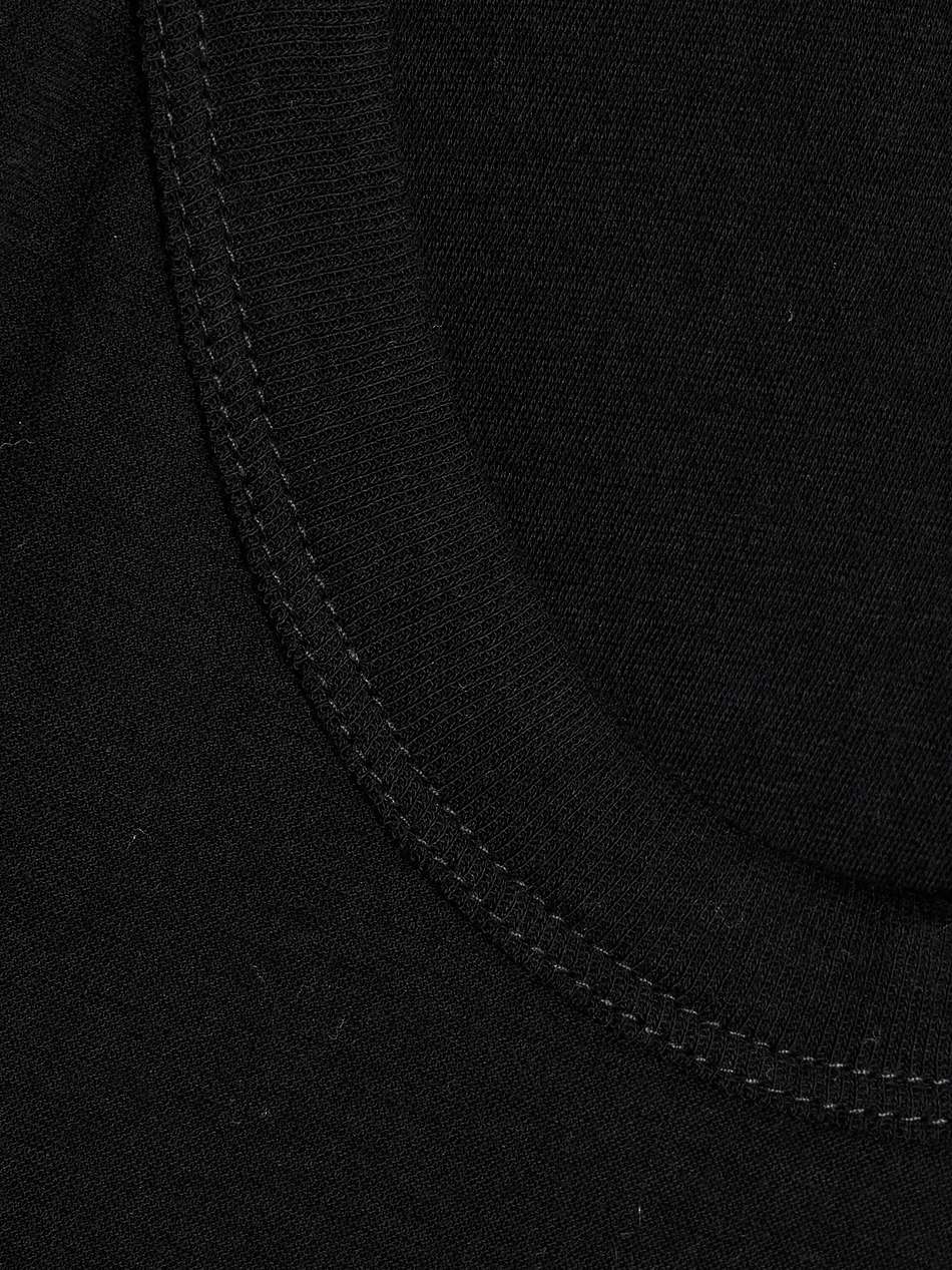 layered cutout cotton-jersey top