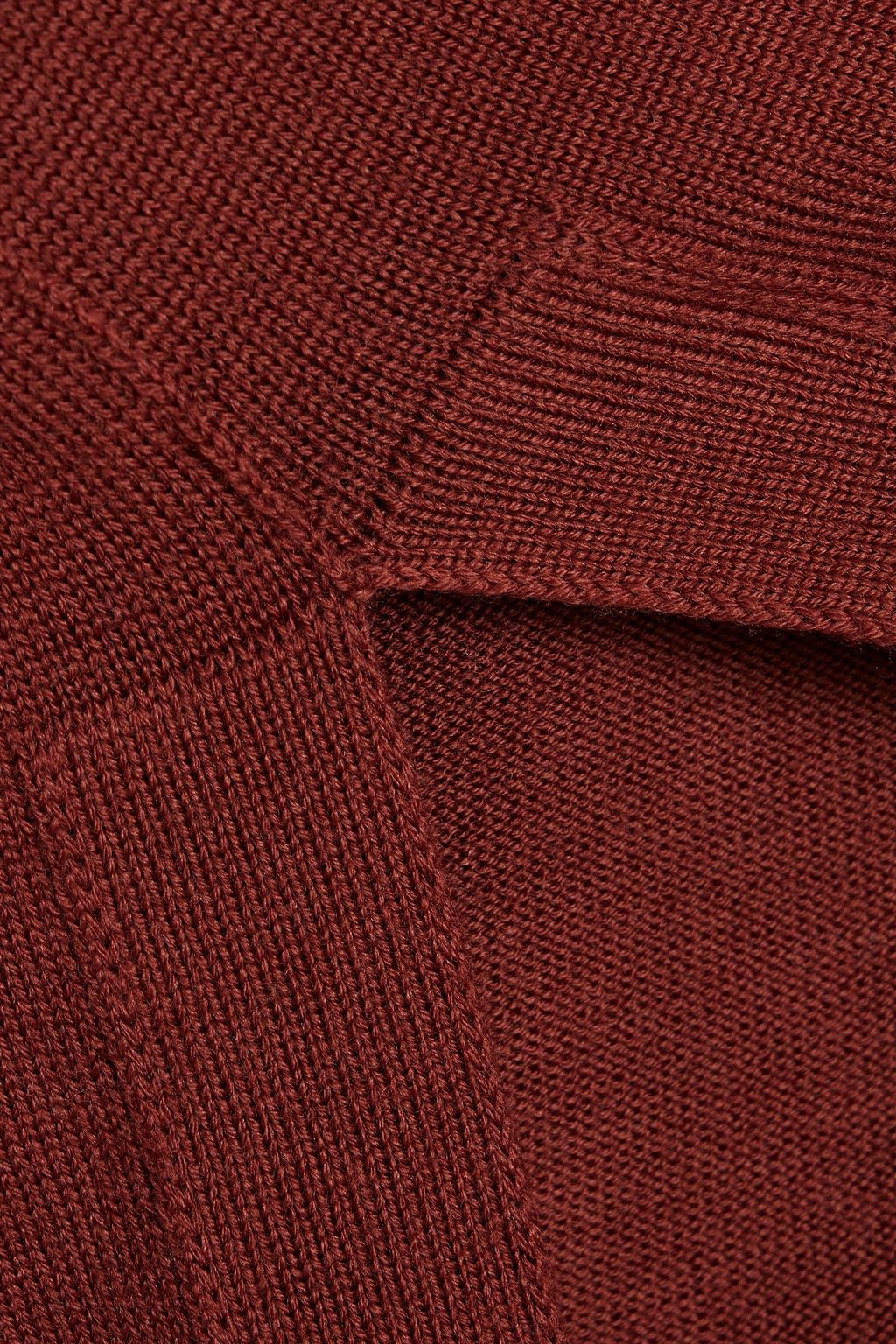 RICK OWENS Asymmetric wool top