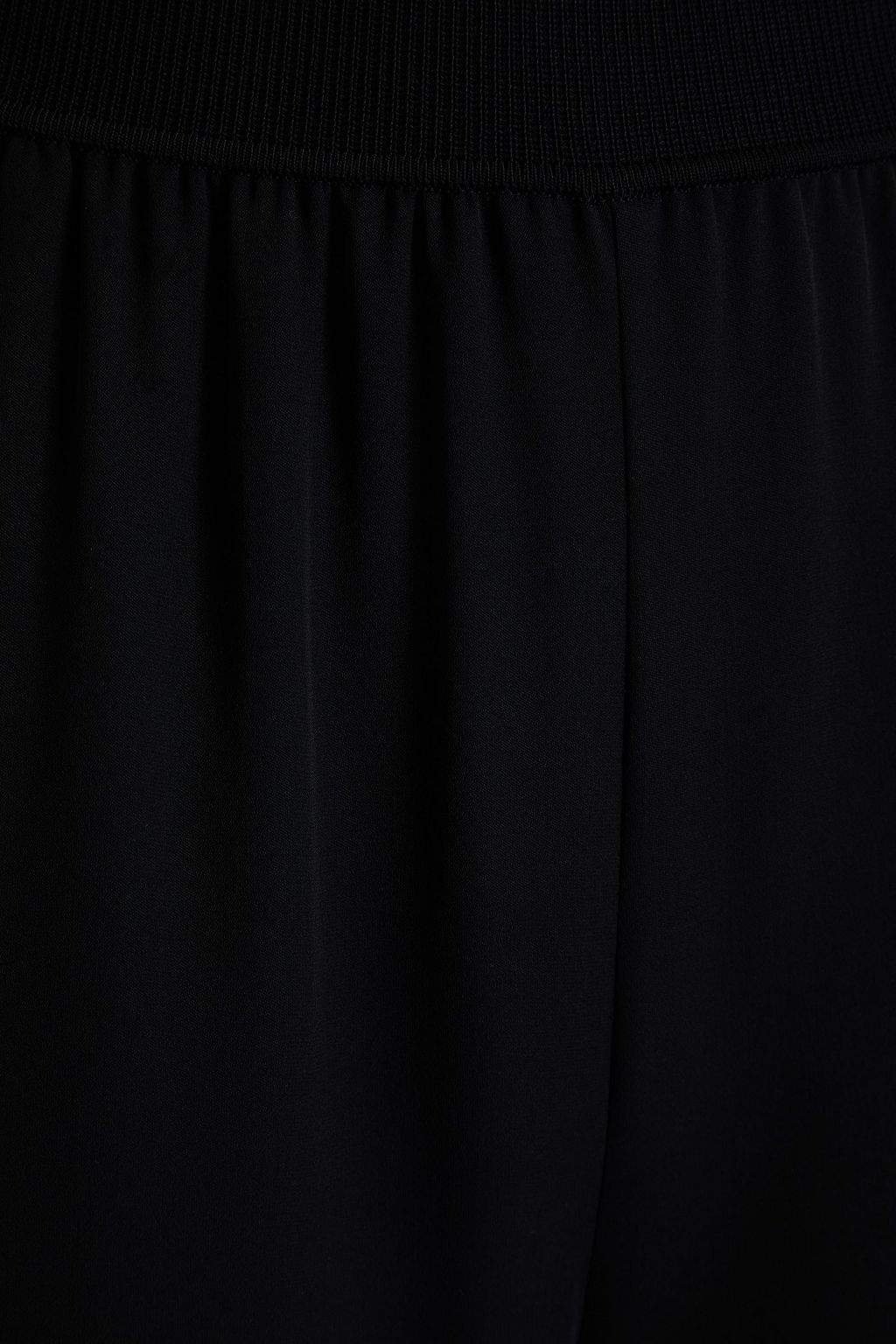 THEORY Silk-satin crepe straight-leg pants