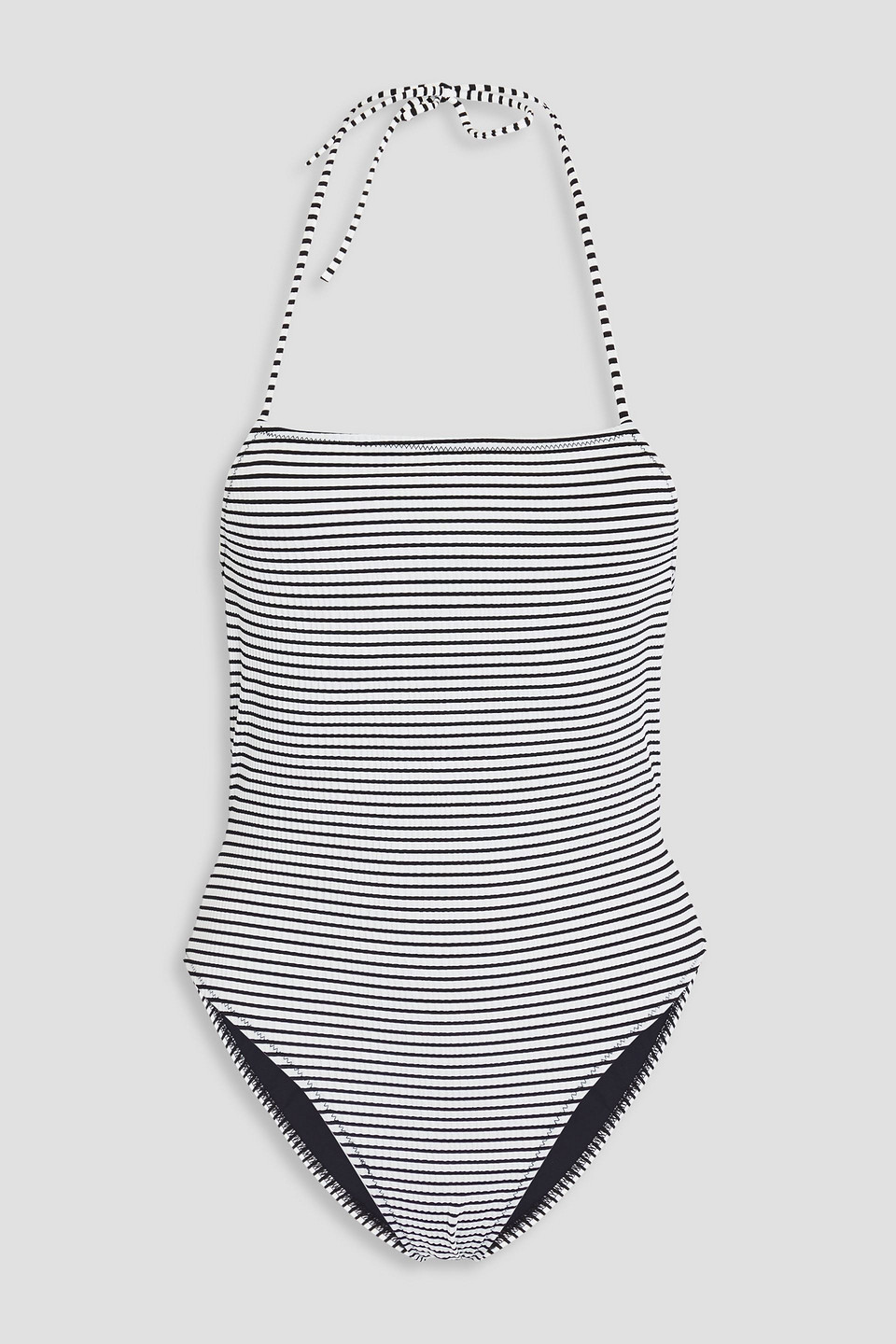Solid & Striped The Zaria One Piece Swimsuit In Classic Breton Stripe In Multi