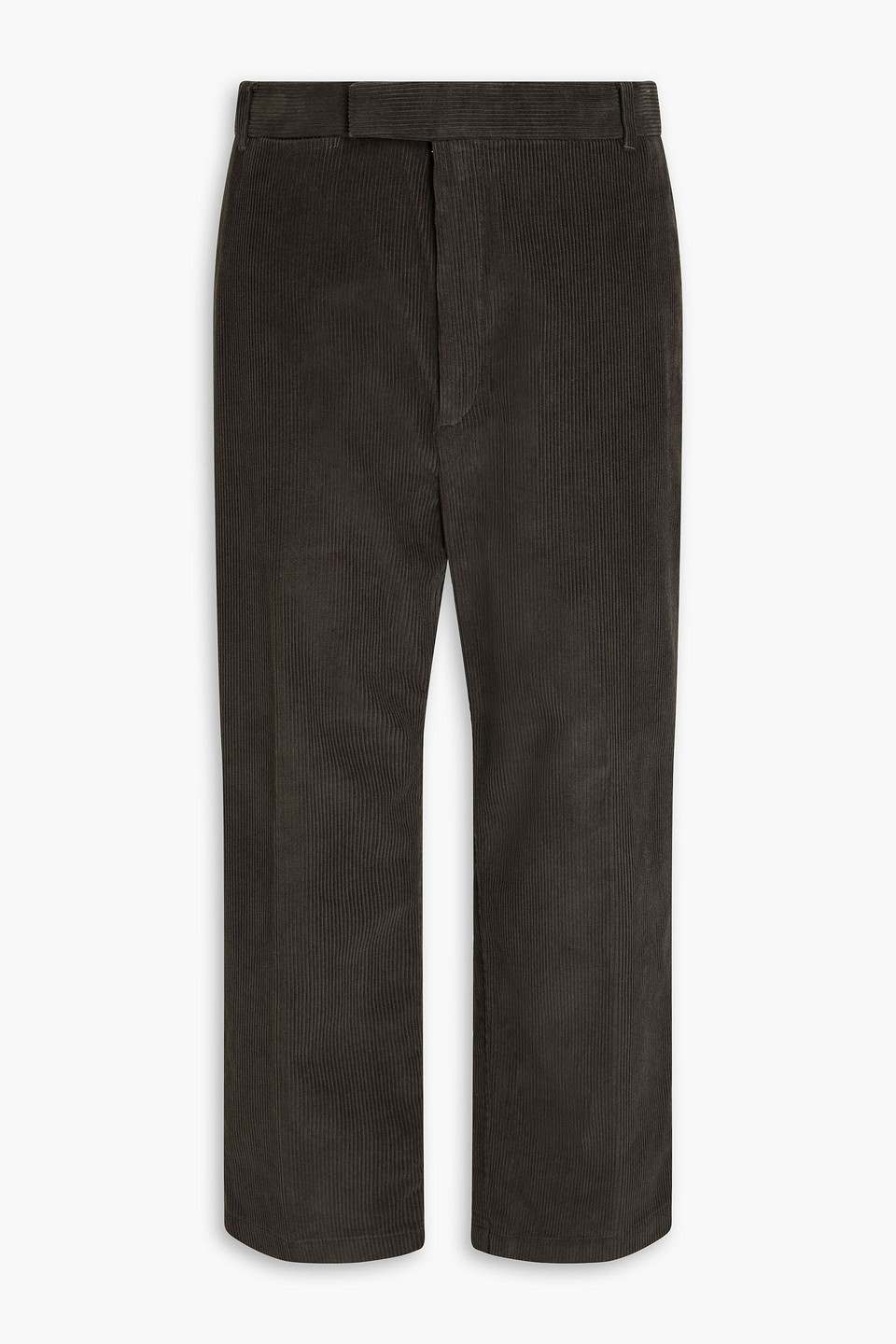 Thom Browne Cotton-corduroy Pants In Dark Gray