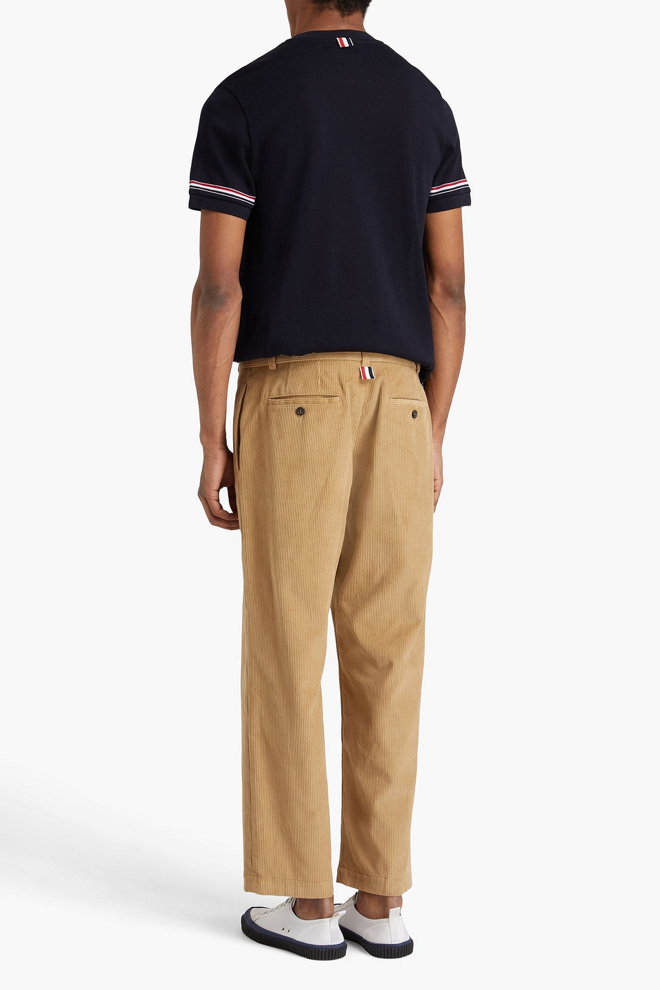 Thom Browne Cotton-corduroy Pants In Sand