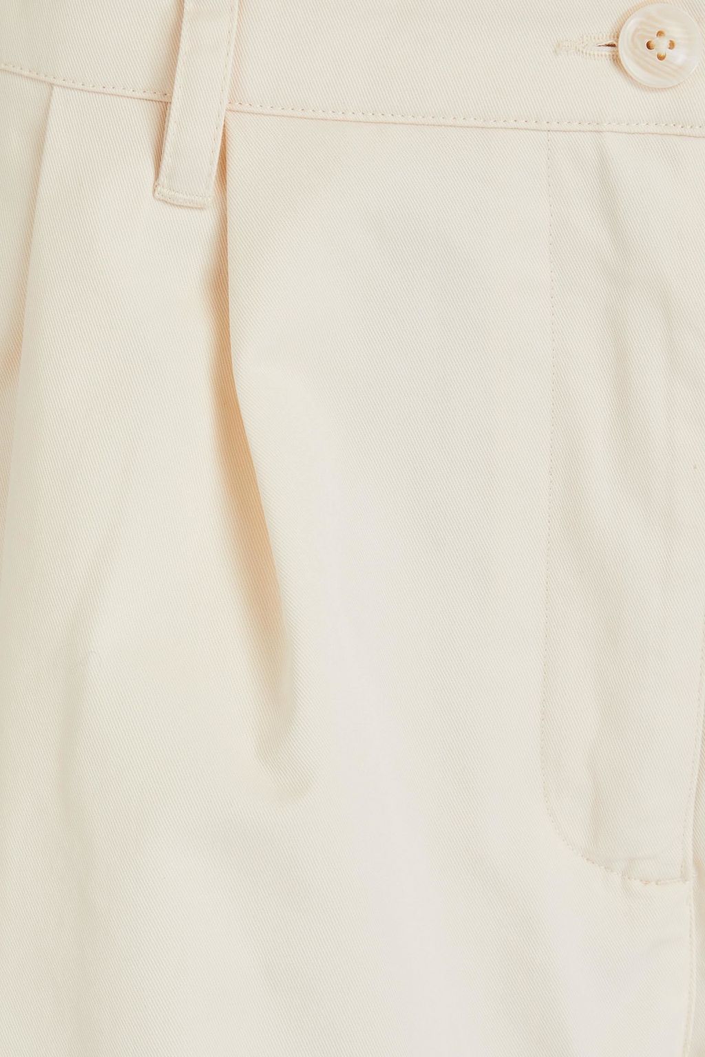 SOLID & STRIPED شورت "أوسيان" من قطن الغبردين بكسرات
