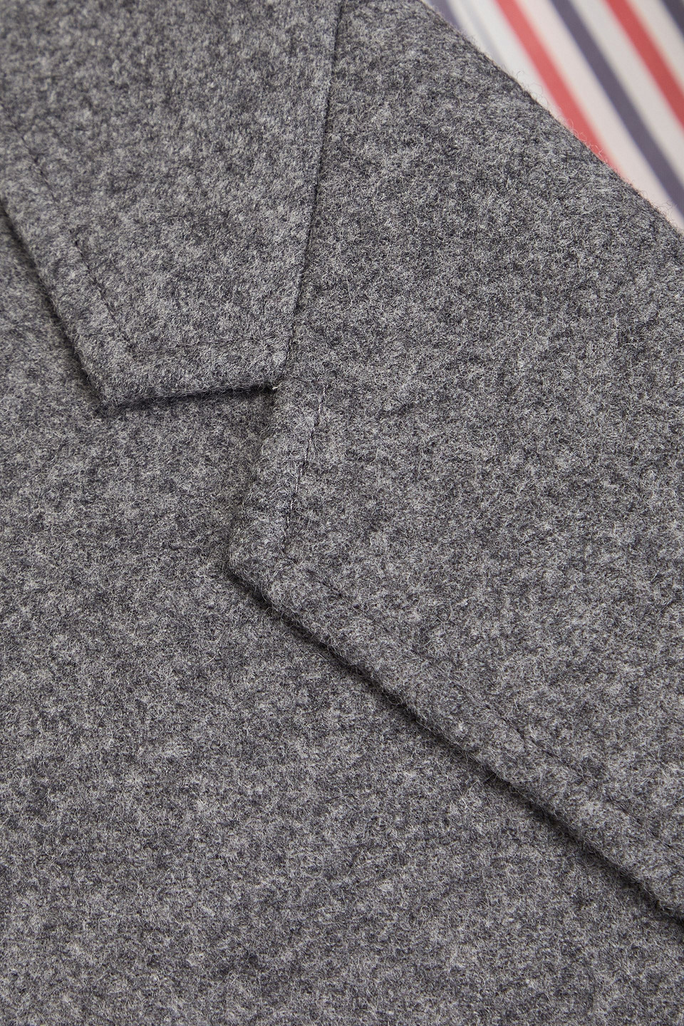 Thom Browne Wool-flannel Blazer In Gray