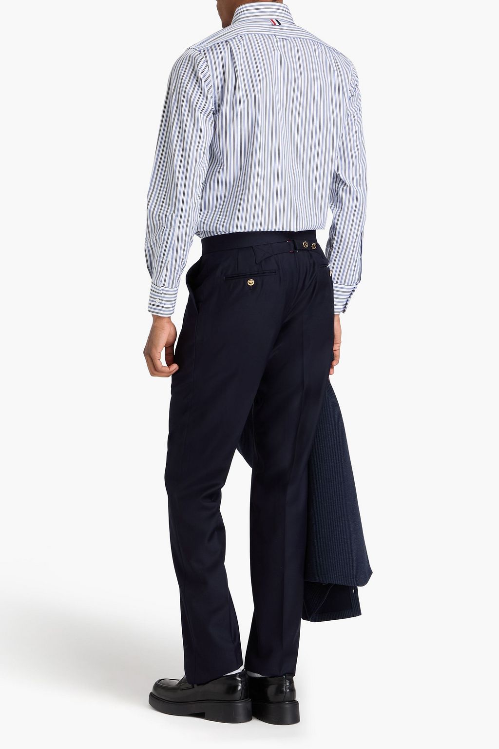 THOM BROWNE 울 트윌 팬츠