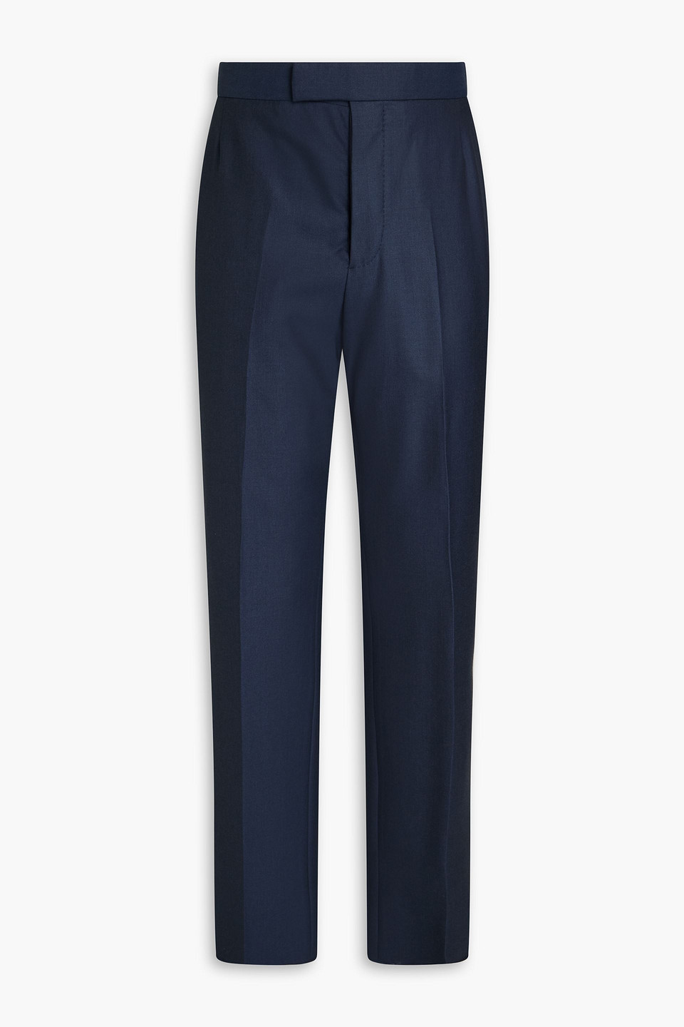 Thom Browne Wool-twill Pants In Navy