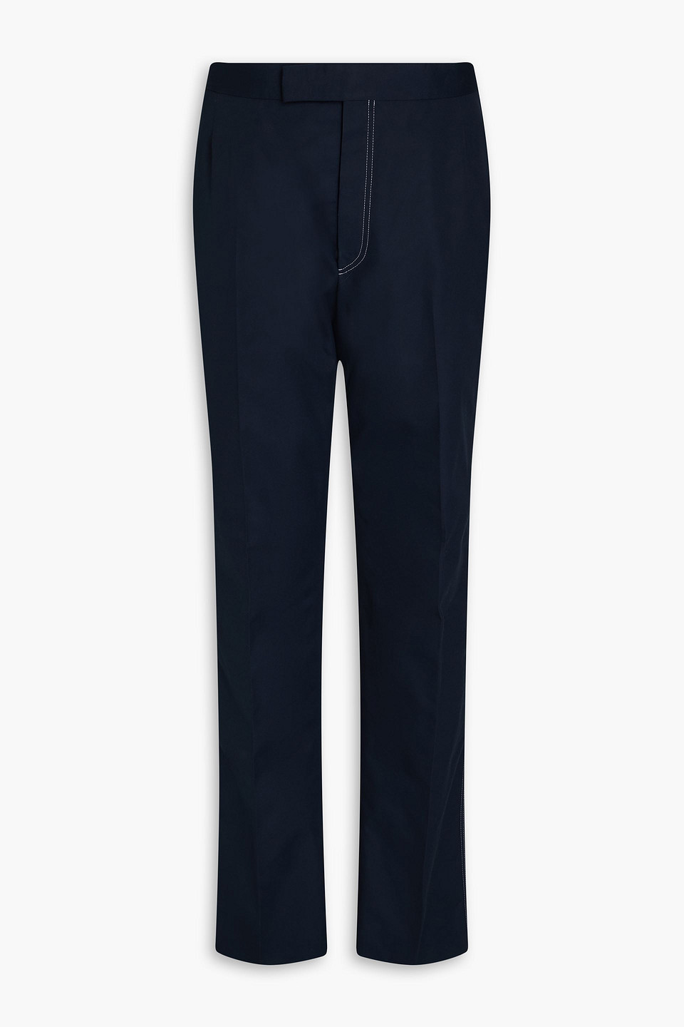 Thom Browne Tweed Pants In Navy