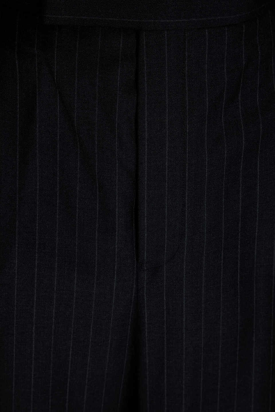 Thom Browne Pinstriped Wool-twill Suit Pants In Dark Gray