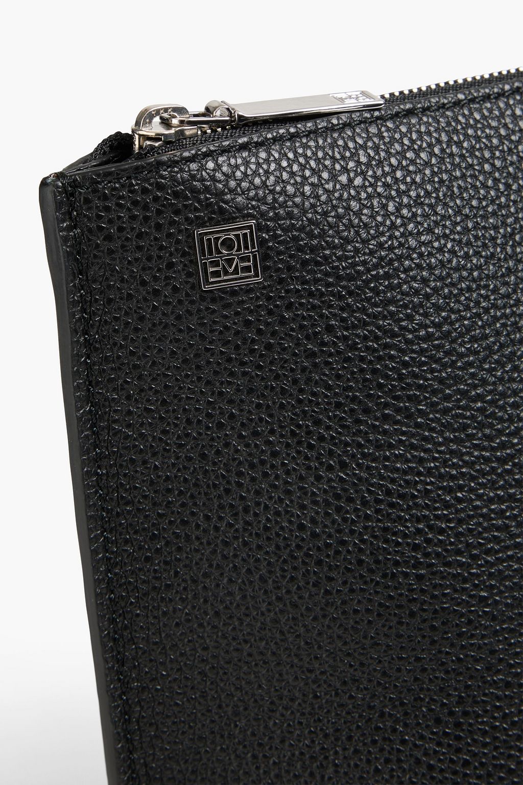 TOTEME Pebbled-leather pouch