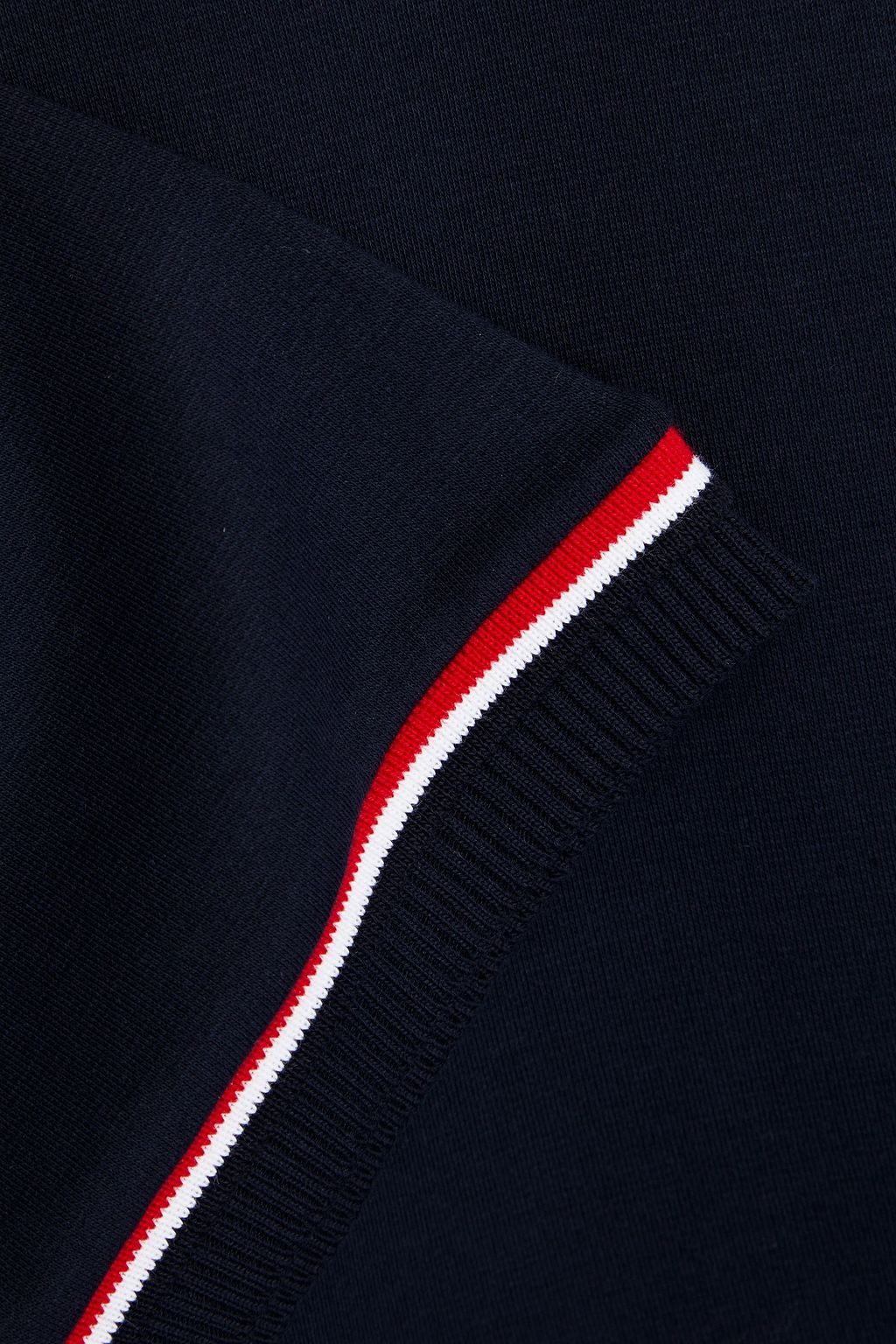 THOM BROWNE Striped cotton-jersey T-shirt