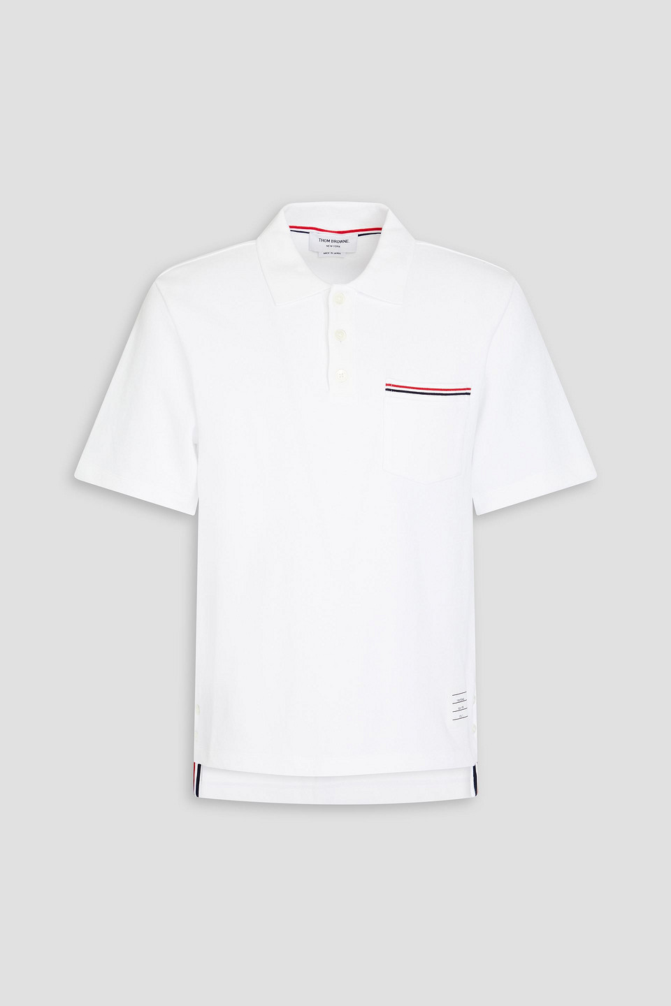 Thom Browne Cotton-jersey Polo Shirt