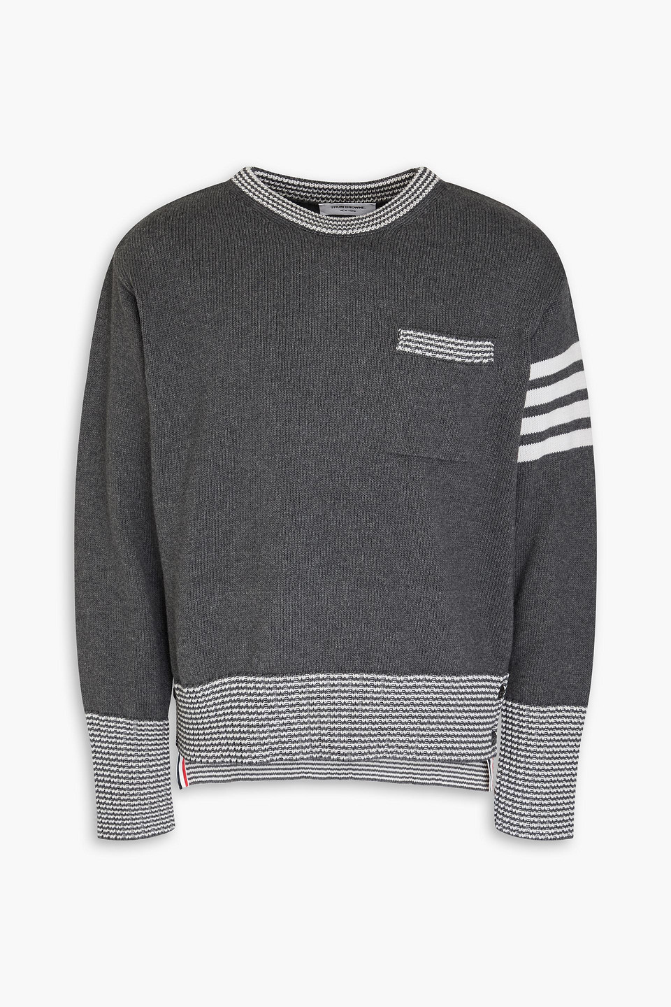 Hector intarsia cotton sweater