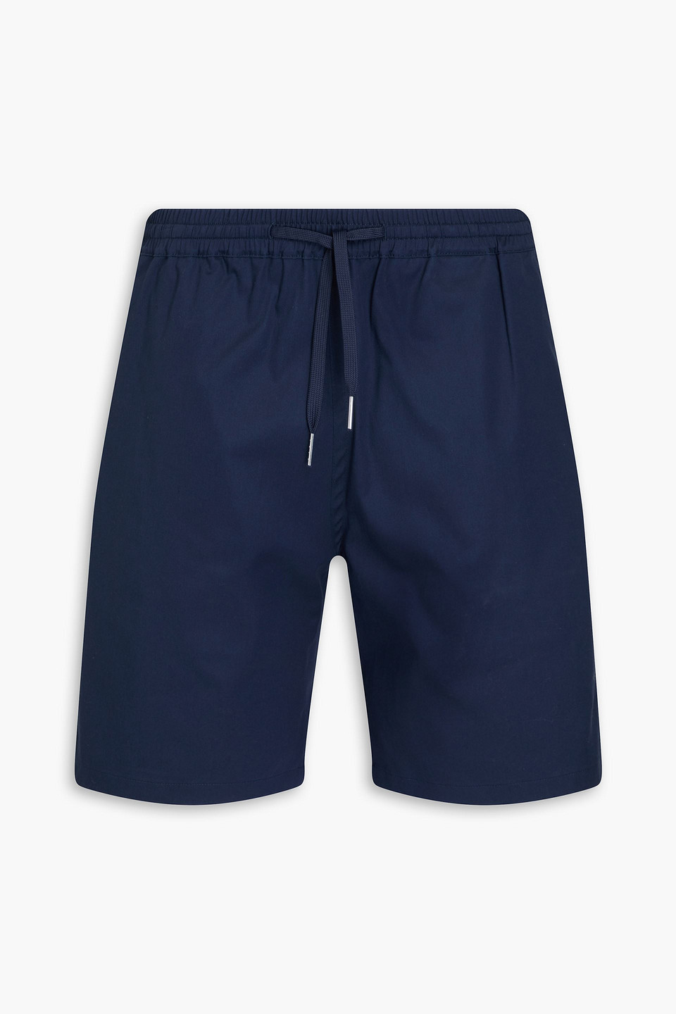 Sandro Shorts Aus Twill Aus Einer Baumwollmischung In Nachtblau