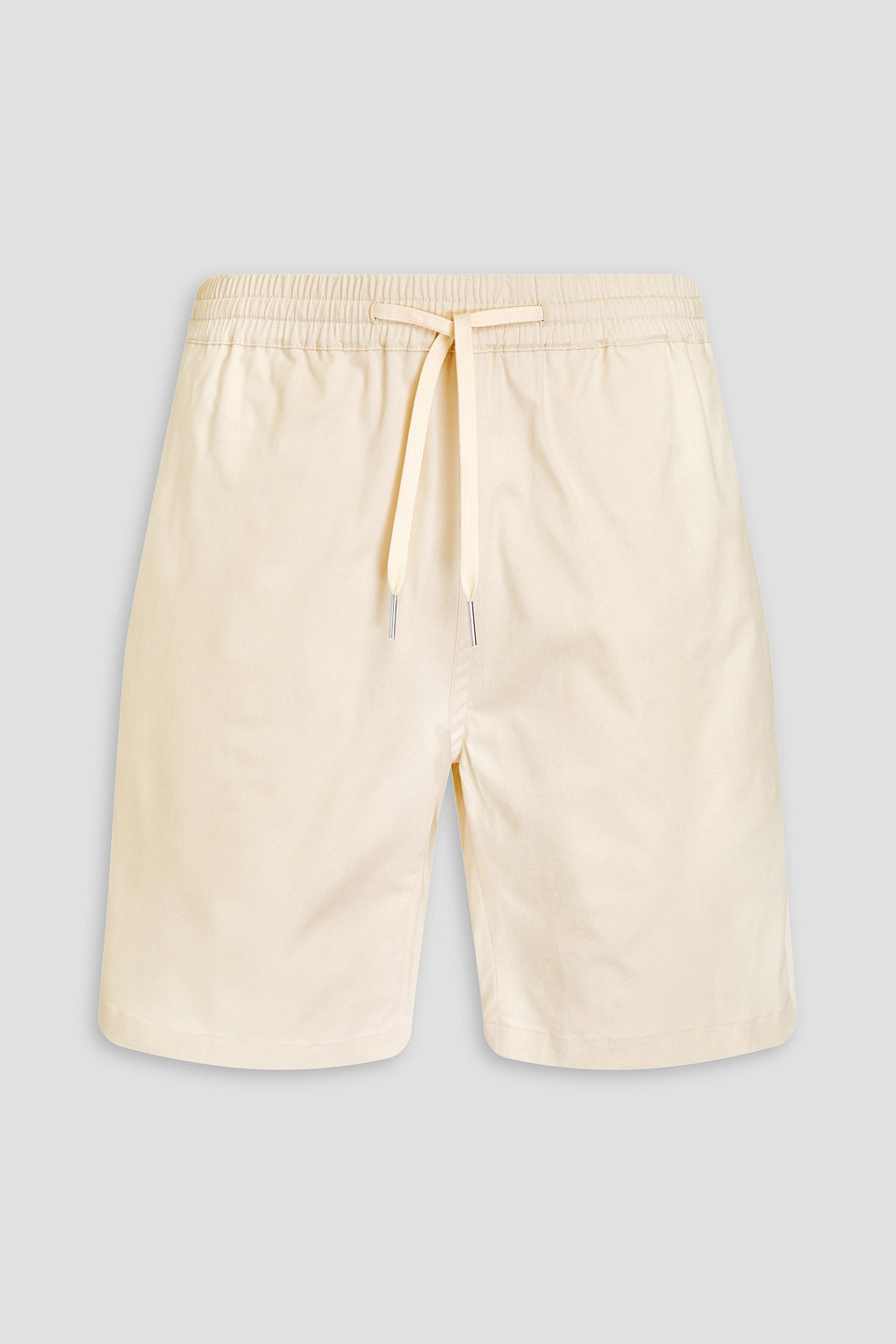 Sandro Shorts Aus Twill Aus Einer Baumwollmischung In Naturfarben