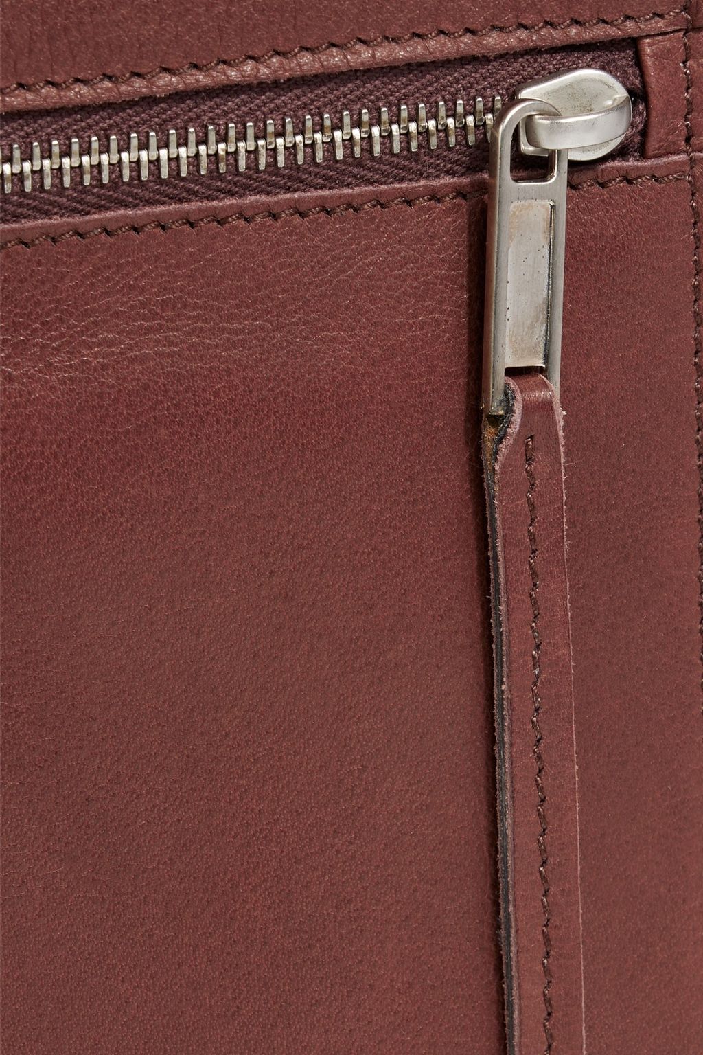 RICK OWENS Security leather shoulder bag