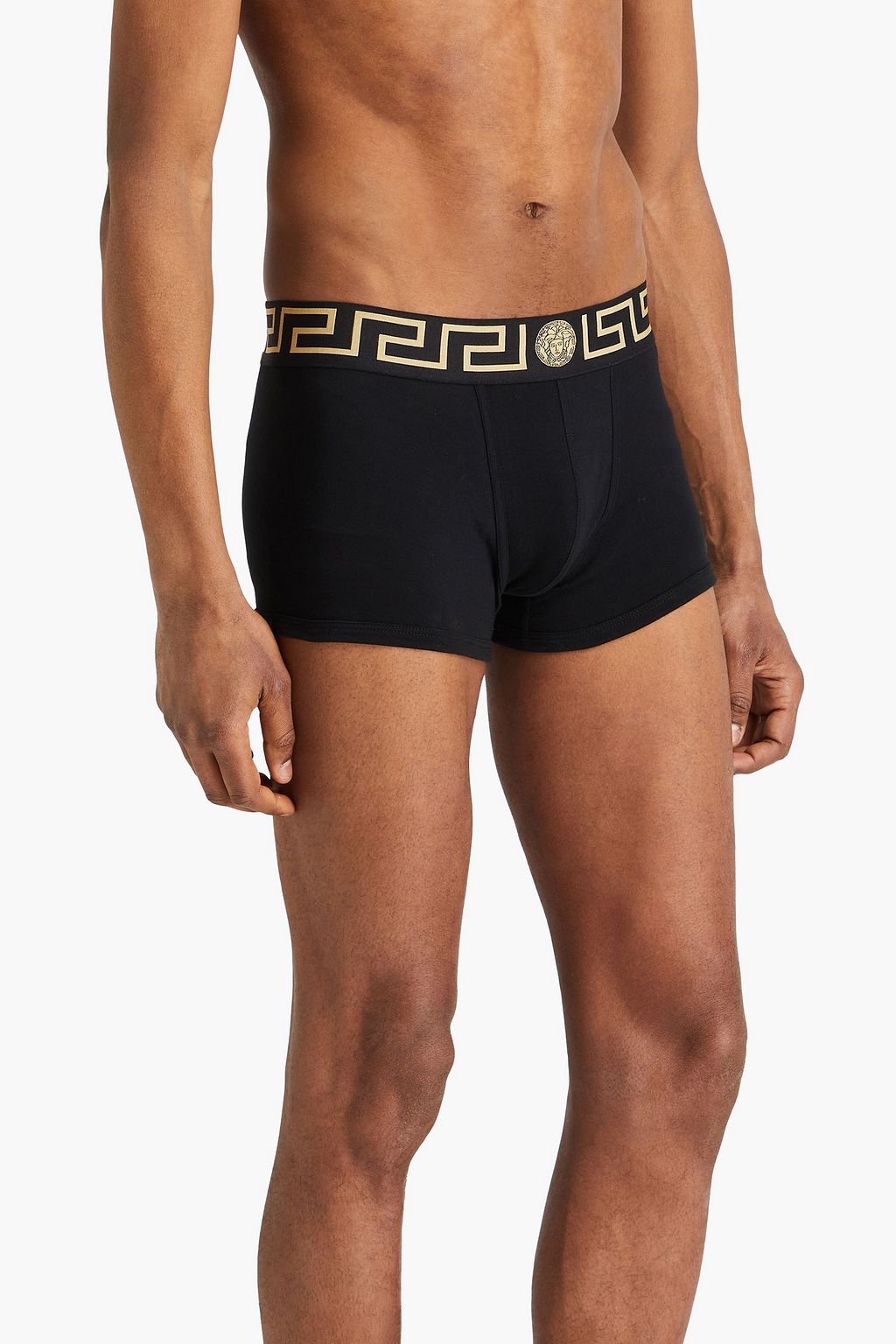 VERSACE Set-of-three jersey boxer briefs