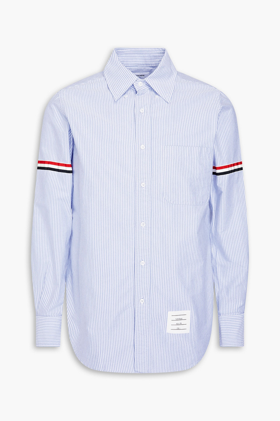 Thom Browne Striped Cotton Oxford Shirt