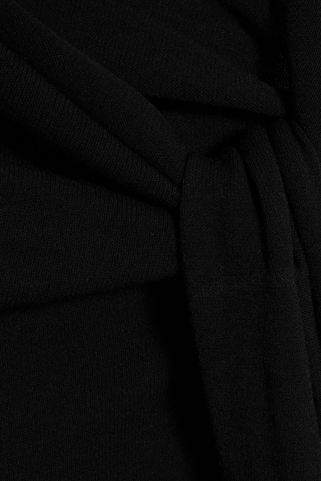 RICK OWENS Twisted knitted top
