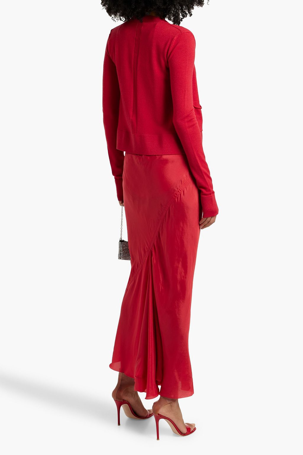RICK OWENS Cropped wool cardigan