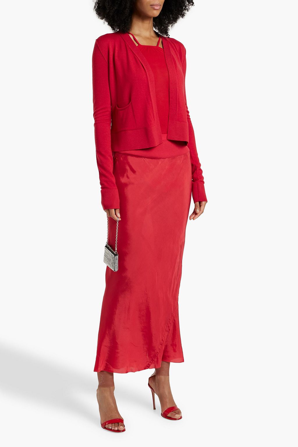 RICK OWENS Cropped wool cardigan