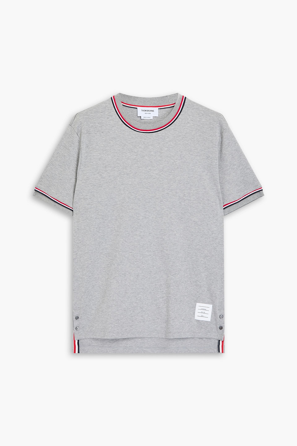 Thom Browne Striped Cotton-jersey T-shirt