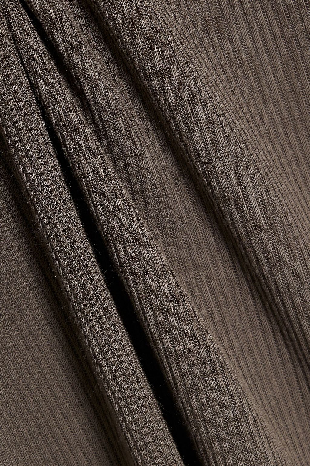 RICK OWENS Ribbed jersey top