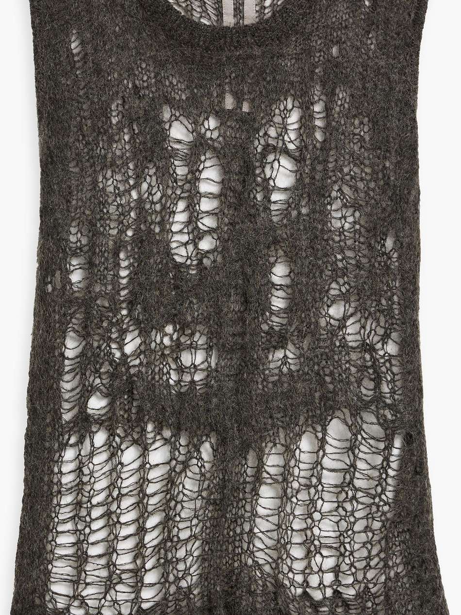 spider open-knit tank