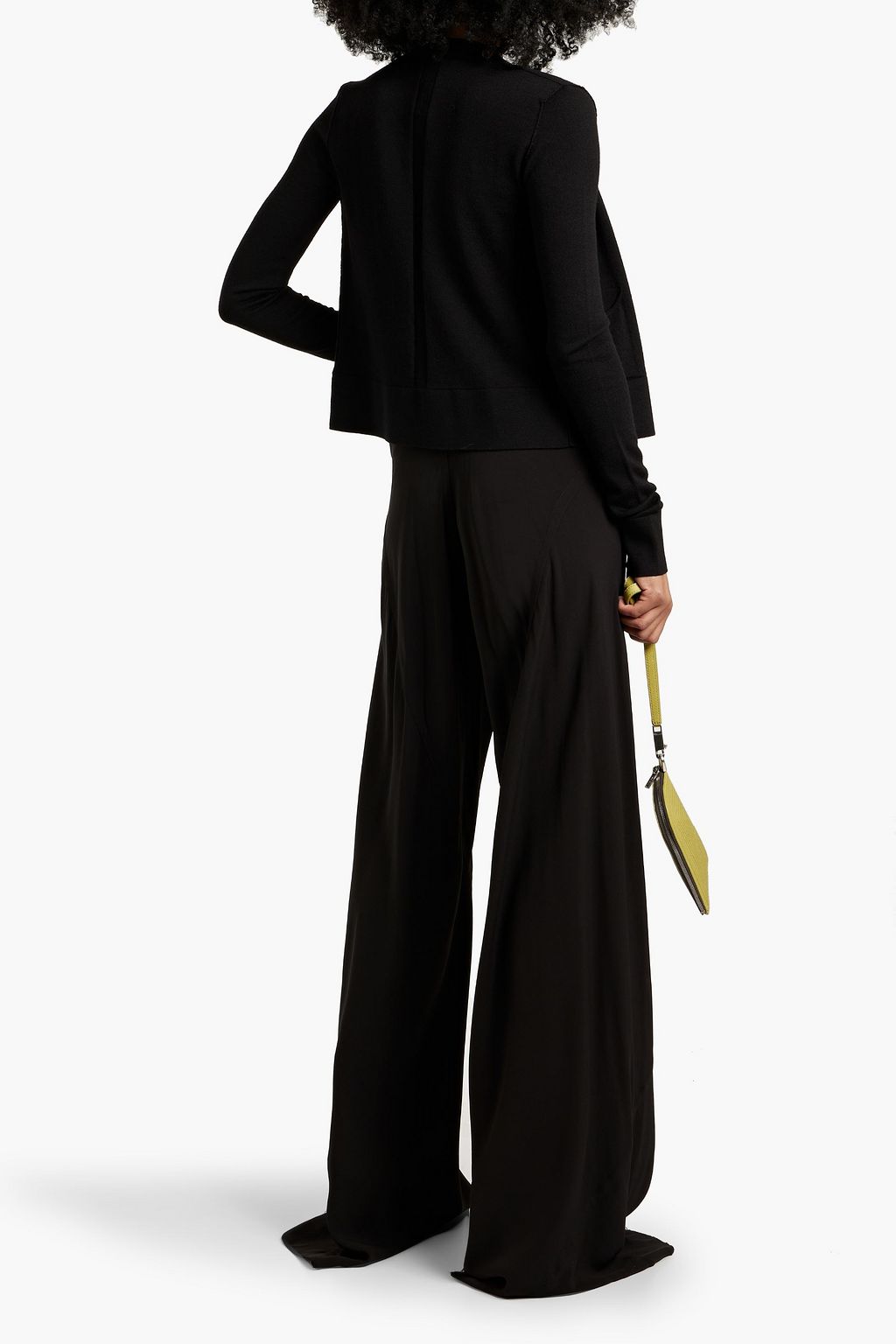 RICK OWENS Cropped wool cardigan