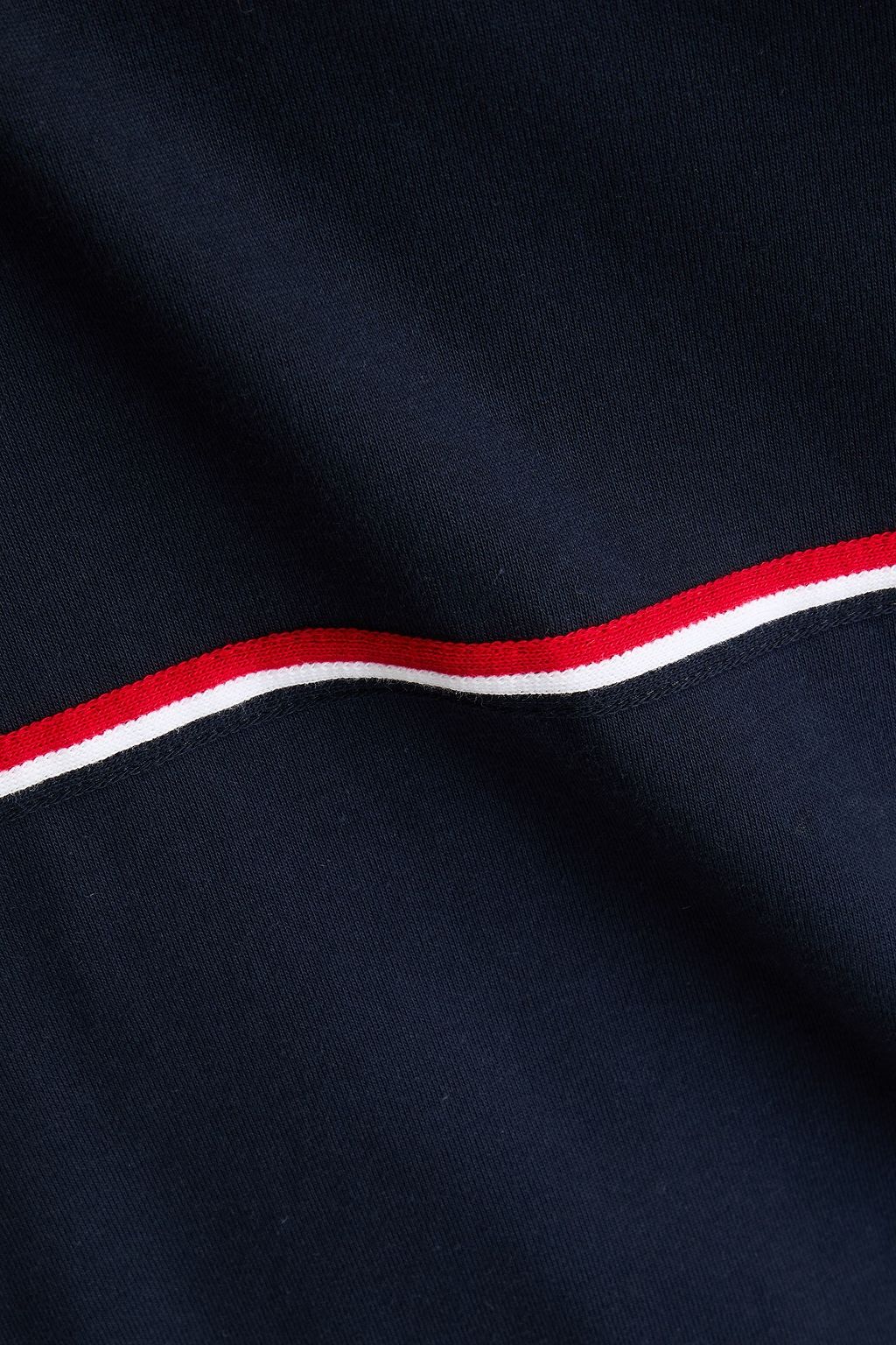 THOM BROWNE Striped cotton-jersey T-shirt