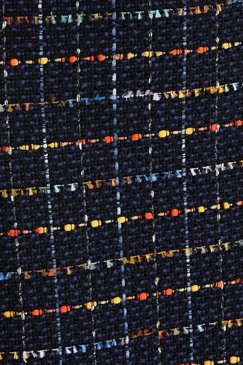 VERONICA BEARD Nervi checked cotton-blend tweed pencil skirt