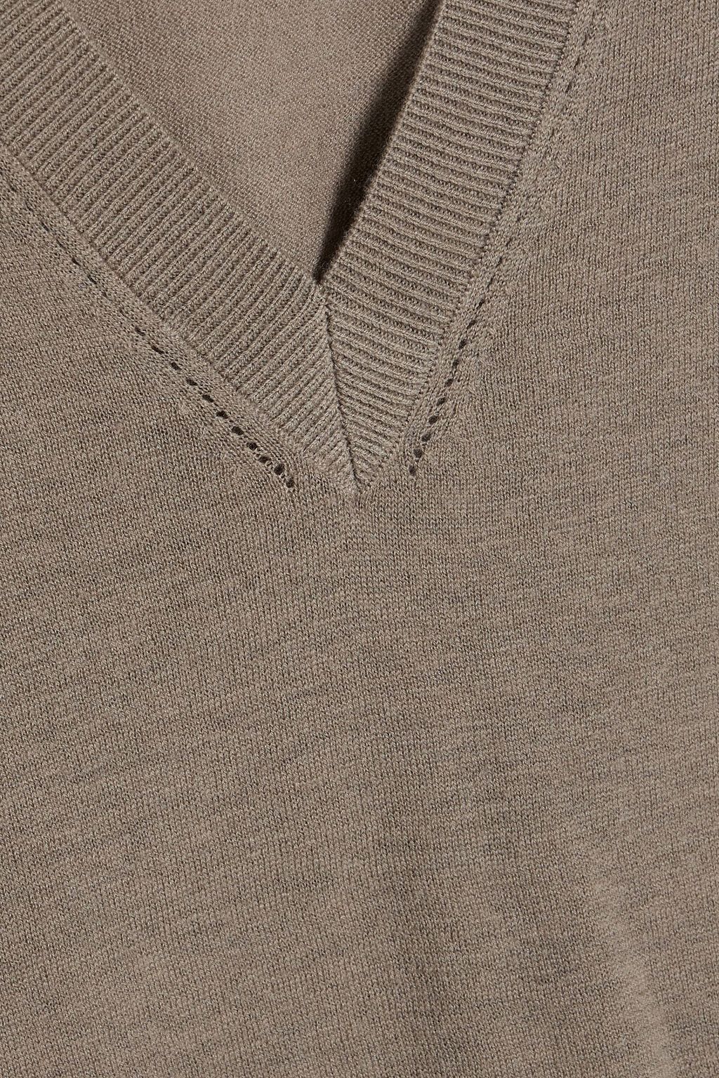 IRO Haru wool, silk and cashmere-blend sweater
