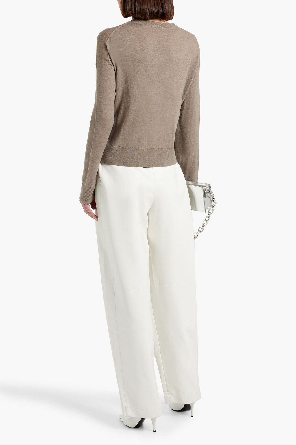 IRO Haru wool, silk and cashmere-blend sweater