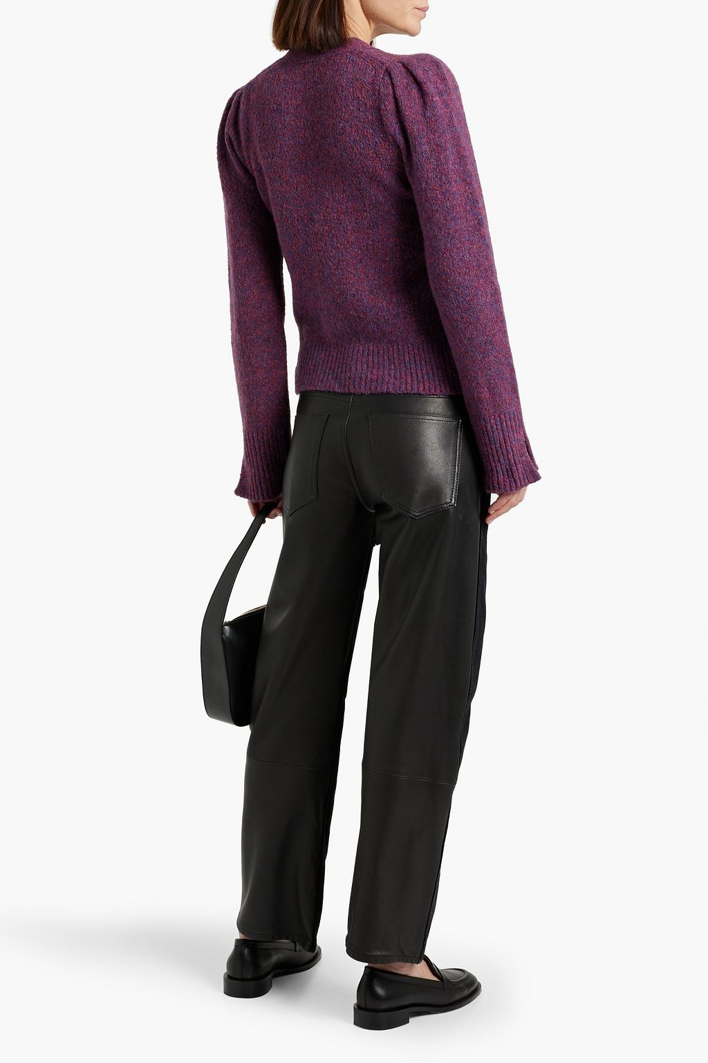 VERONICA BEARD Ubah marled knitted cardigan