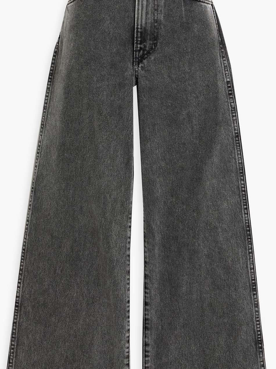 taylor cropped high-rise wide-leg jeans