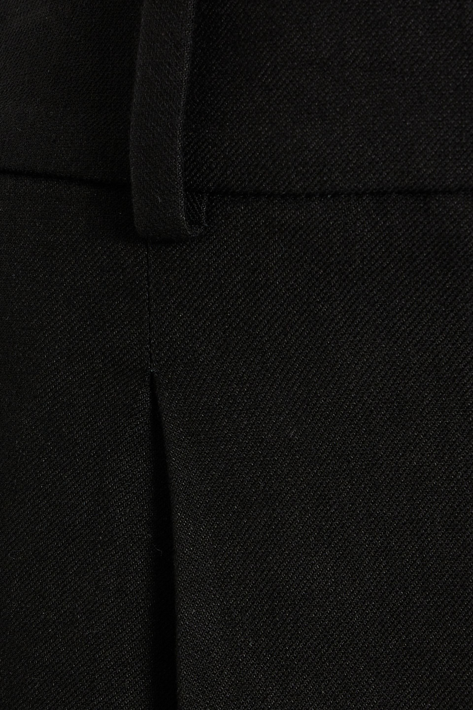 Shop Veronica Beard Noemi Linen-blend Twill Shorts In Black