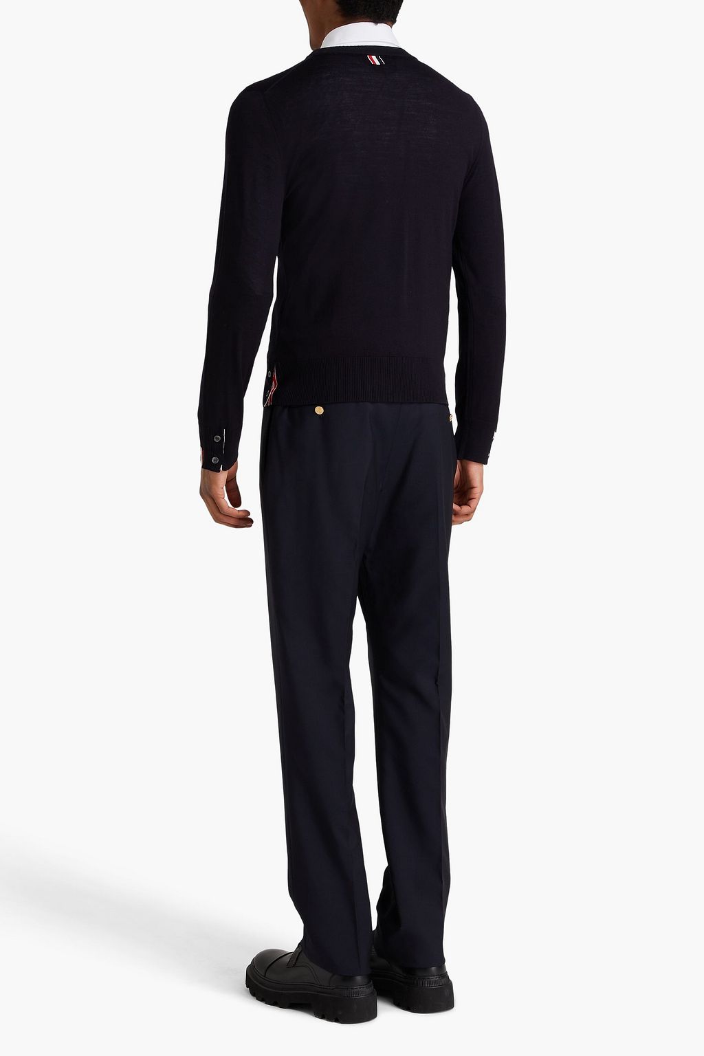 THOM BROWNE Wool-blend sweater