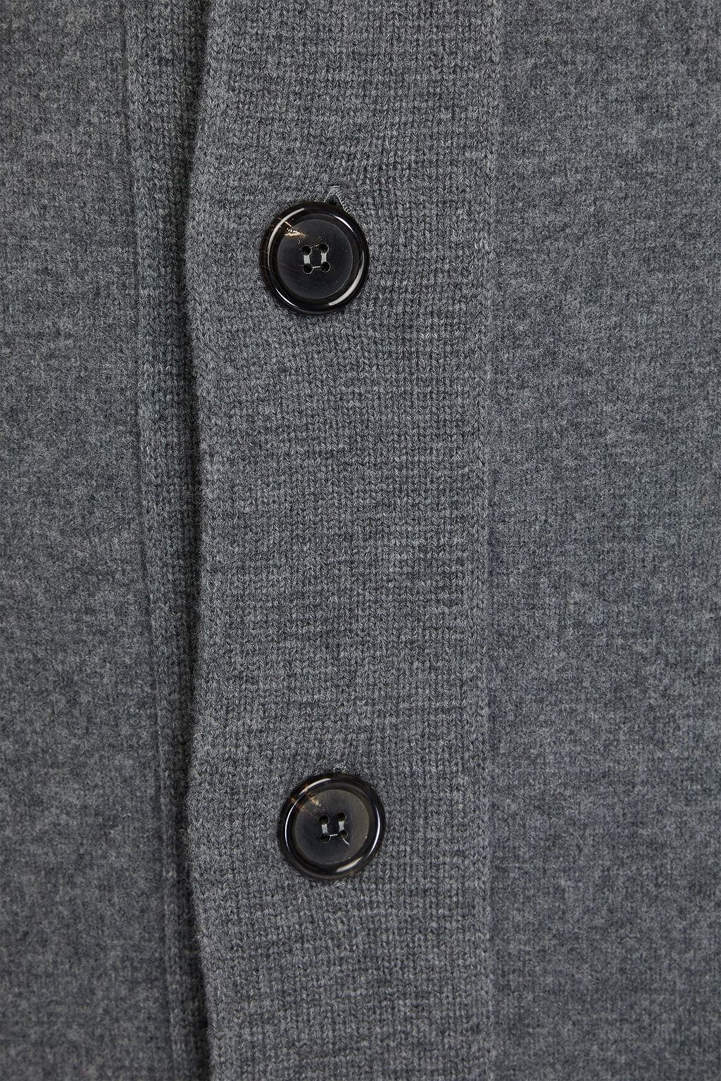 THOM BROWNE جاكيت من مزيج صوف المارينو