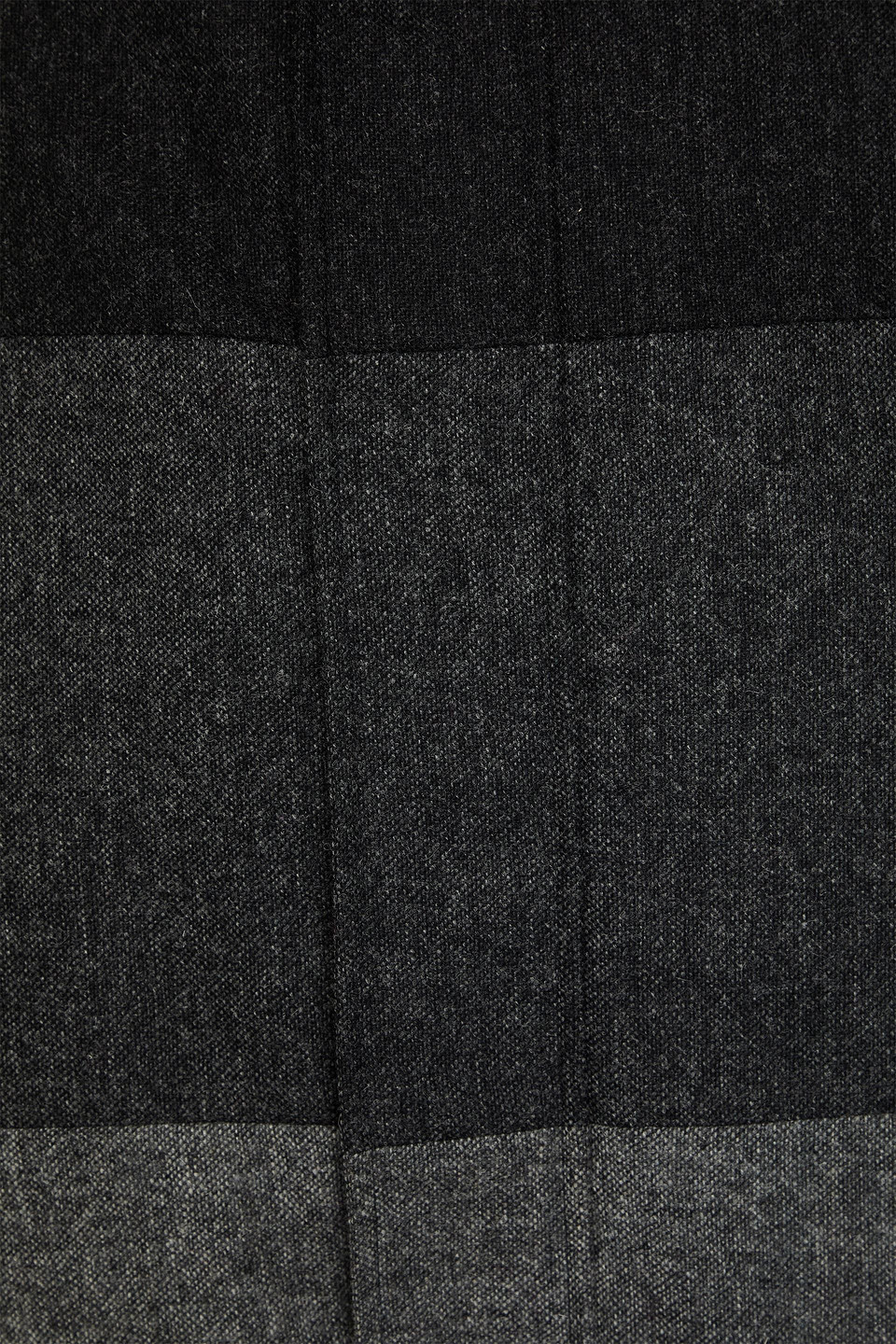 Thom Browne Padded Colour-block Panel Jacket In Dark Gray