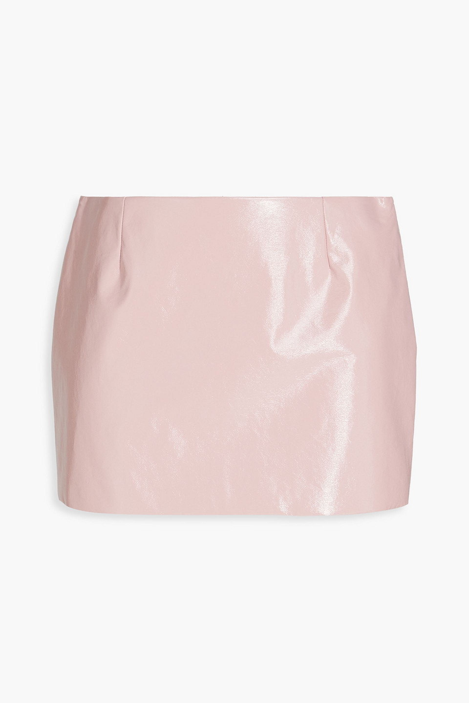 Dolce&Gabbana - Coated cotton mini skirt - Pink - IT 48