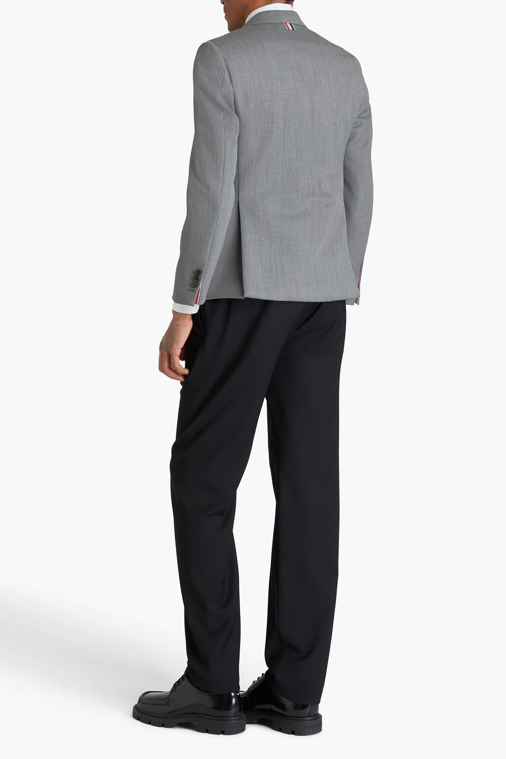 THOM BROWNE بليزر من الصوف والتويل
