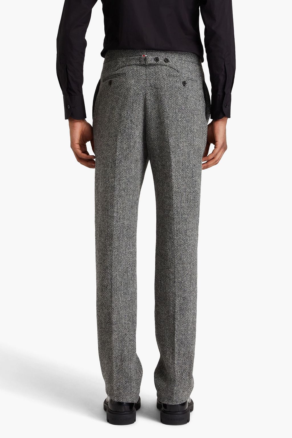 THOM BROWNE بدلة من صوف التويد