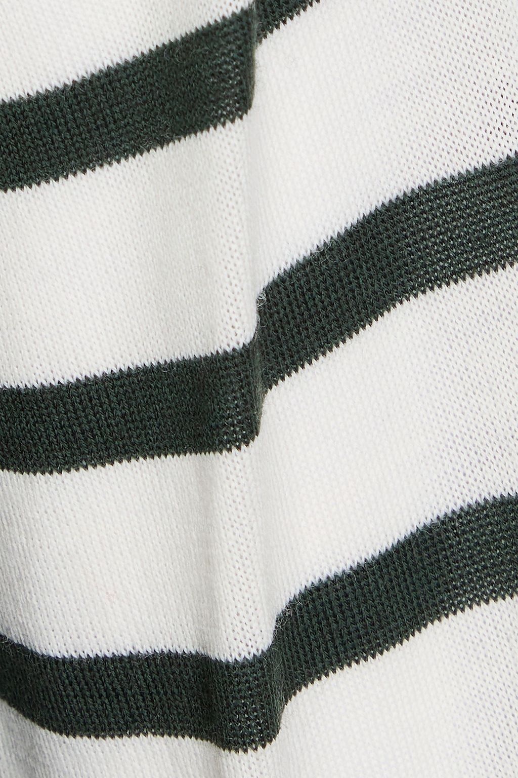 THOM BROWNE Striped merino wool sweater