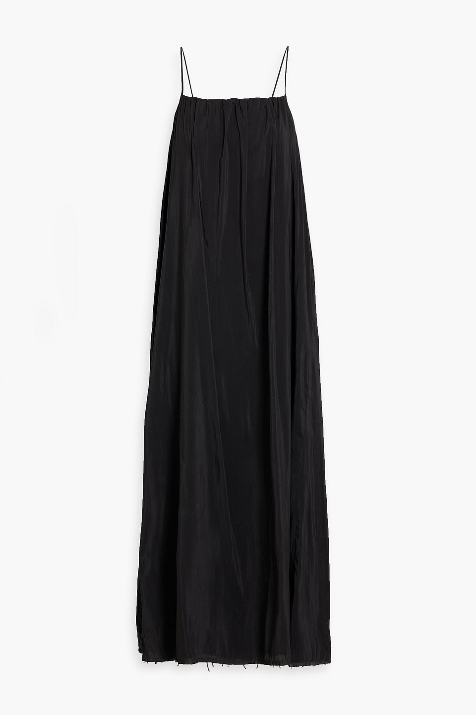 The Sarai crepe de chine maxi slip dress