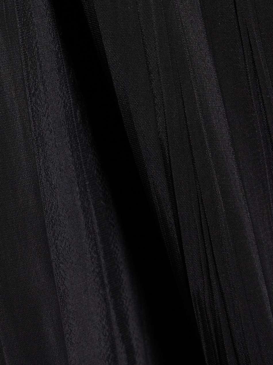 the lou crinkled crepe de chine midi dress