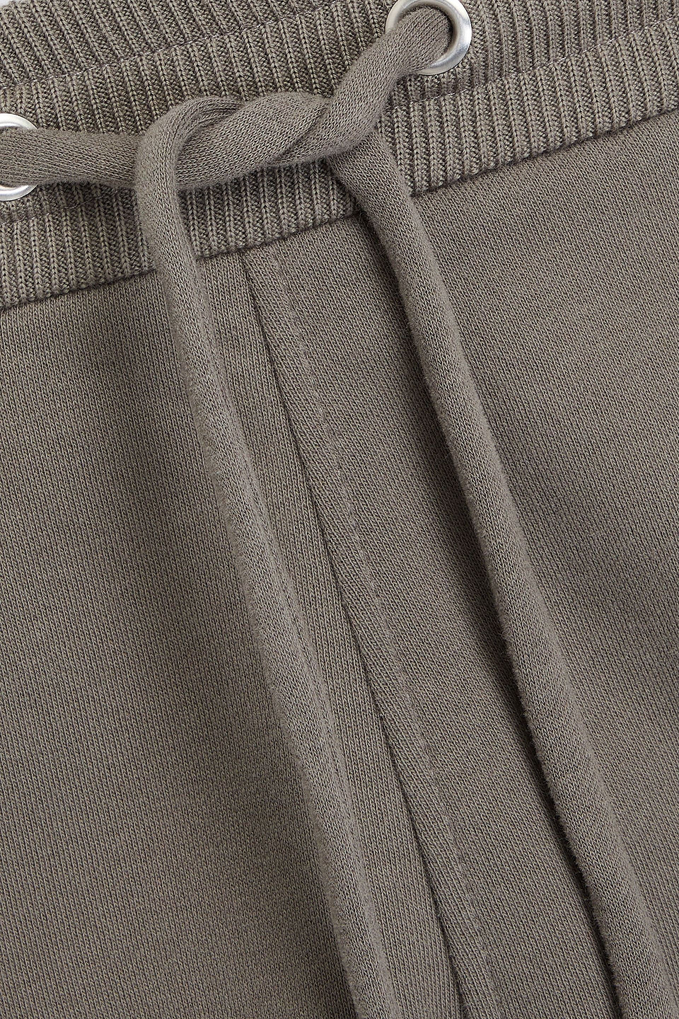 GIORGIO ARMANI COTTON-BLEND FLEECE SWEATPANTS