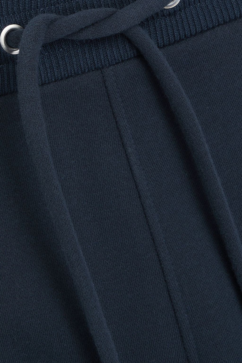 GIORGIO ARMANI 코튼 혼방 플리스 스웻팬츠