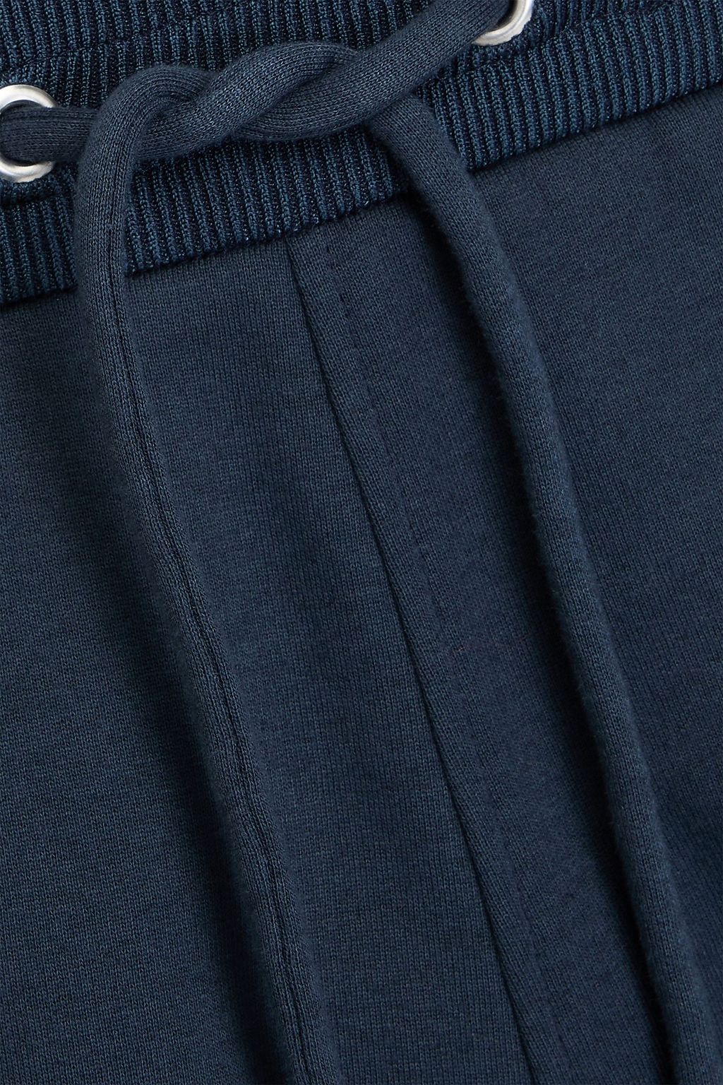 GIORGIO ARMANI بنطال رياضي من الصوف الناعم ومزيج الكشمير والقطن بقصّة تضيق تدريجيًا