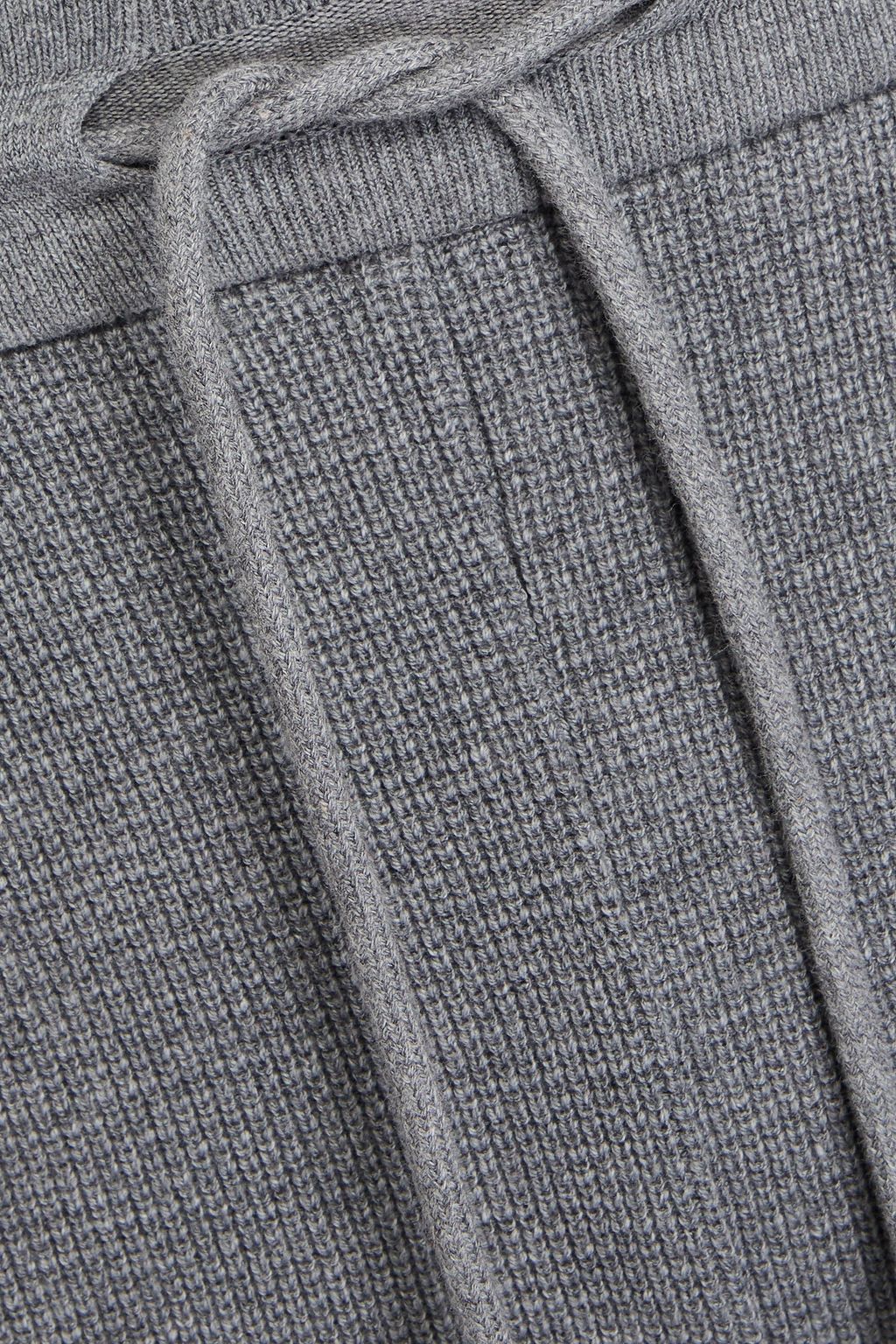 THOM BROWNE شورتات من القطن ونسيج محبوك بنمط وافل
