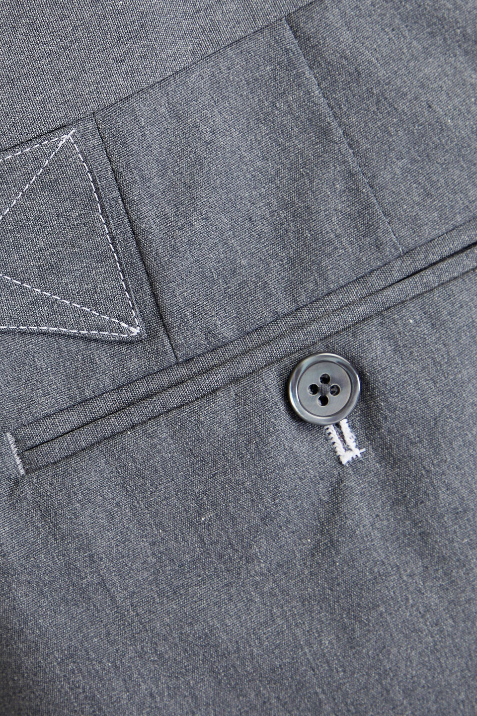 Thom Browne Tweed Pants In Gray